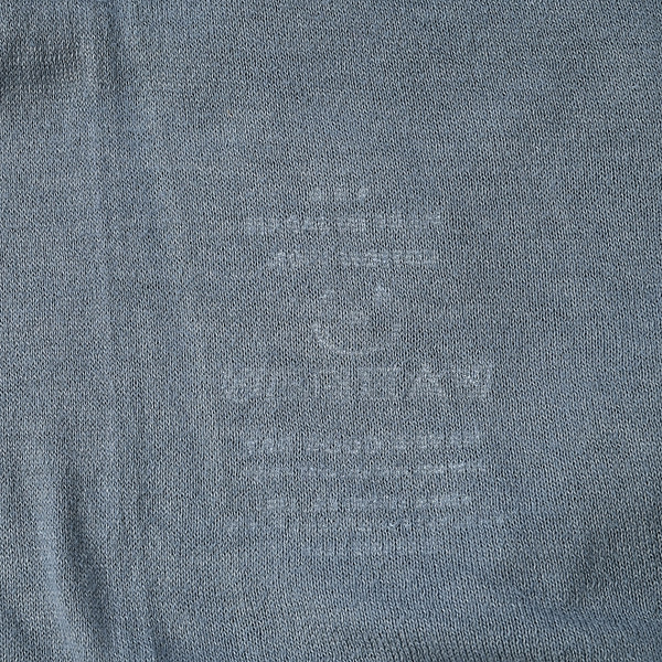 Plant Dyed Whole Super Gauze 908 Henley Detail