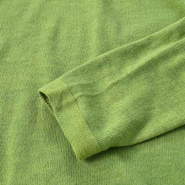 Plant Dyed Whole Super Gauze 908 Crew Detail