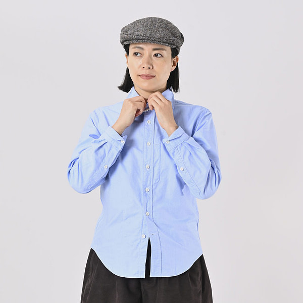 Supima OX 908 Loafer Shirt Female Model