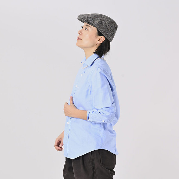 Supima OX 908 Loafer Shirt Female Model