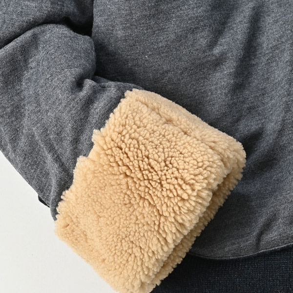 Cashmere Jersey 908 Flannel Blouson Detail