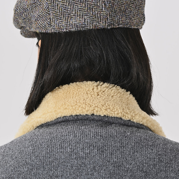 Cashmere Jersey 908 Flannel Vest Detail