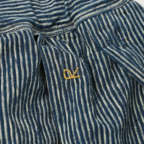 Indigo Hickory Tenjiku Bloomer Pants Detail