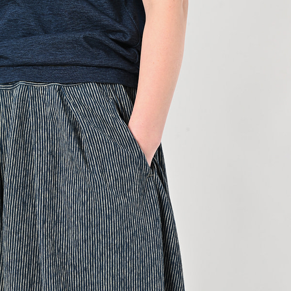 Indigo Hickory Tenjiku Bloomer Pants Detail