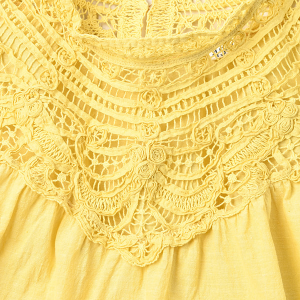 Khadi Ribbon Lace M Camisole Detail