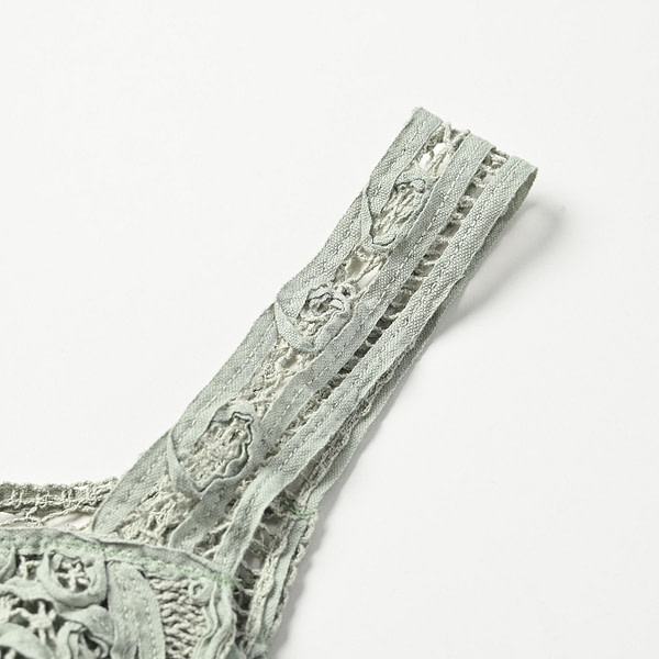 Khadi Ribbon Lace Flare Camisole Detail