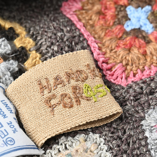 Crochet Flower Vest Detail