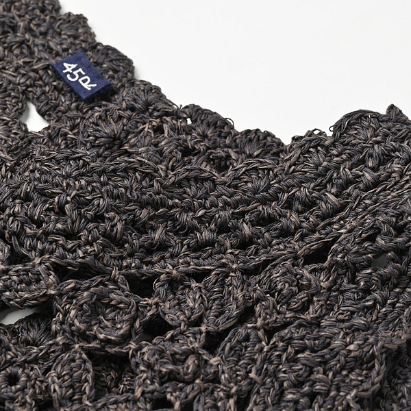 Japanese Paper Crochet Flower Camisole Detail