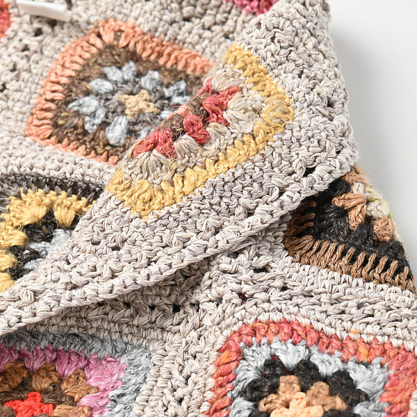 Crochet Flower Bolero Detail