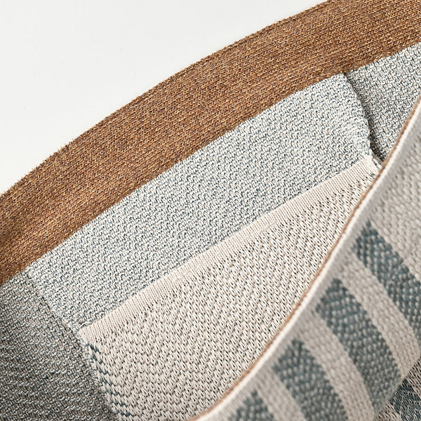 Jacquard Striped Bag Detail