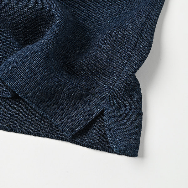 Indigo GIma Knitsew 908 Long Sleeve T-shirt Detail
