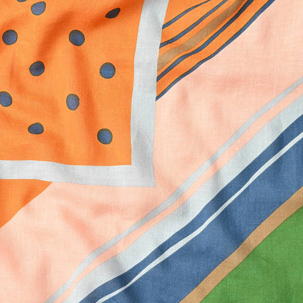 Supima Aya Dot Furoshiki Detail