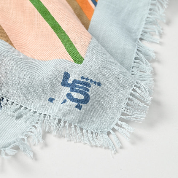 Supima Aya Dot Furoshiki Detail