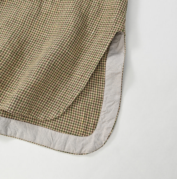 Linen Tweed Dress Detail