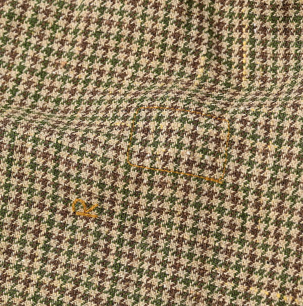 Linen Tweed Dress Detail