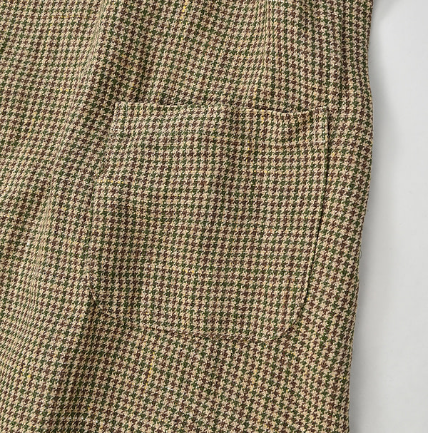 Linen Tweed Dress Detail