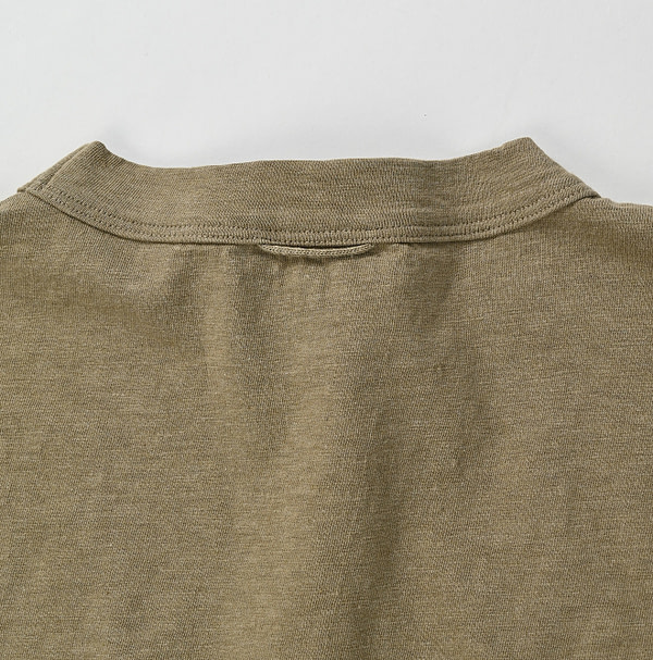 Top Dozume Tenjiku Cotton 908 Ocean T-shirt Detail