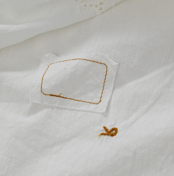 Khadi Cotton de T-shirt Detail