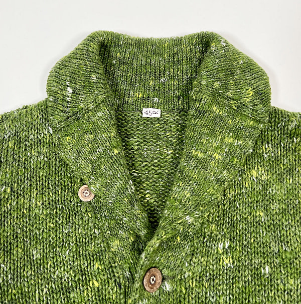 Zakkuri Linen 908 Shawl Blouson Detail