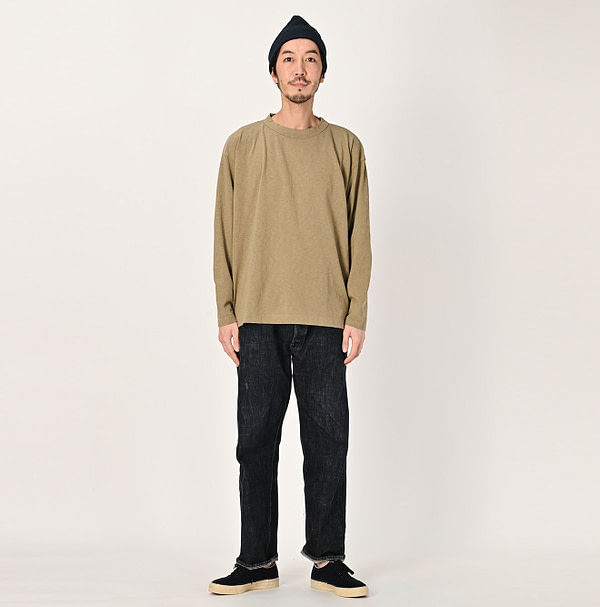 Top Dozume Tenjiku Cotton 908 Ocean T-shirt Male Model