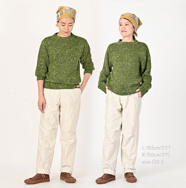 Zakkuri Linen 908 Crew Female Models