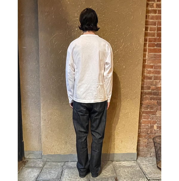 Dozume Tenjiku Cotton 908 Ocean T-shirt Male Model