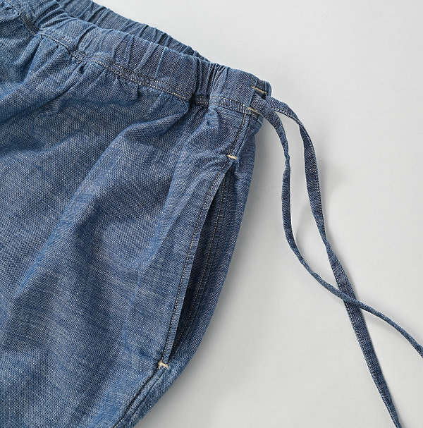 Dungaree Cotton Cutwork Pettit Skirt Detail