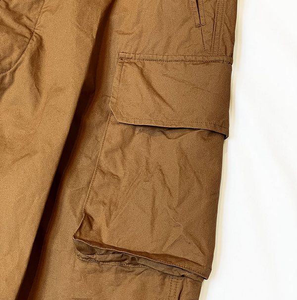 Cotton Weather 908 Over Cargo Pants Detail