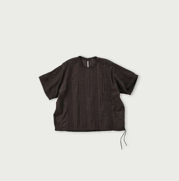 Khadi Cotton de T-shirt Cigar Chambray