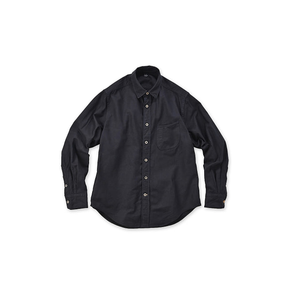 Indigo Supima Oxford 908 Loafer Shirt Indigo