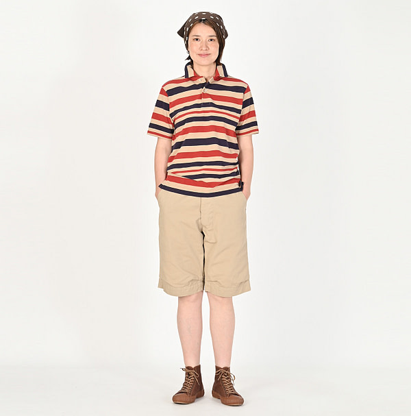 Okome Chino Chi-rgo Shorts Female Model