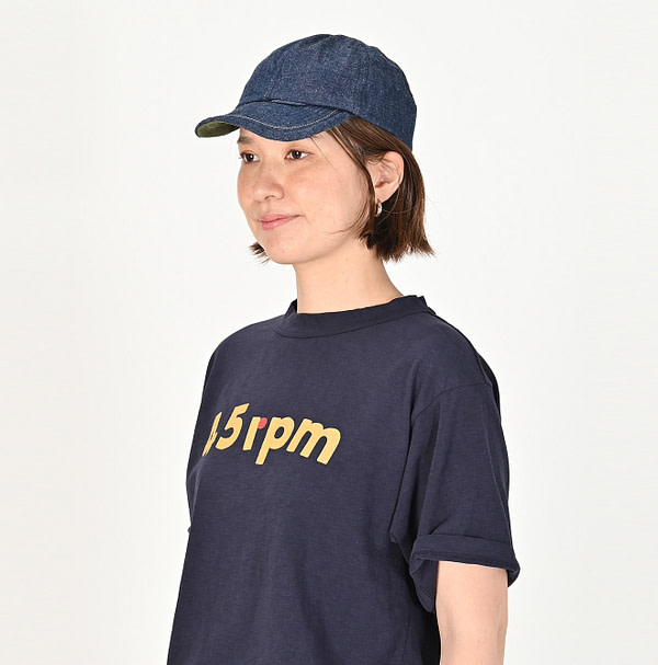 Mugi Denim Cap Female Model