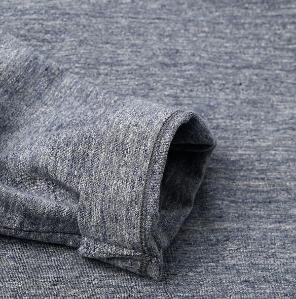 Top Dozume Tenjiku Yock Neck Big Slit T-shirt Detail