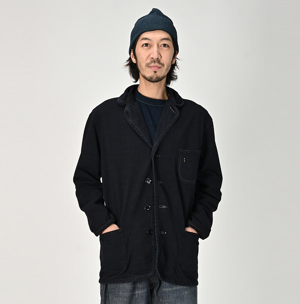 Indigo 908 Dekoboko Tenjiku Tyrolean Jacket Nou Male Model