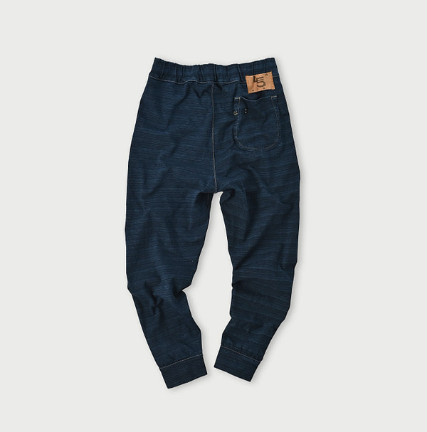Indigo Dekoboko Tenjiku 908 Sweat Pants Back
