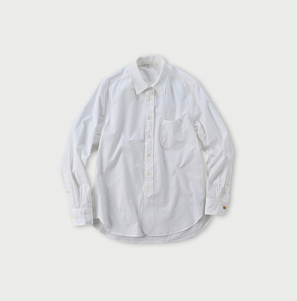 No.180 Miko 908 Loafer Shirt White