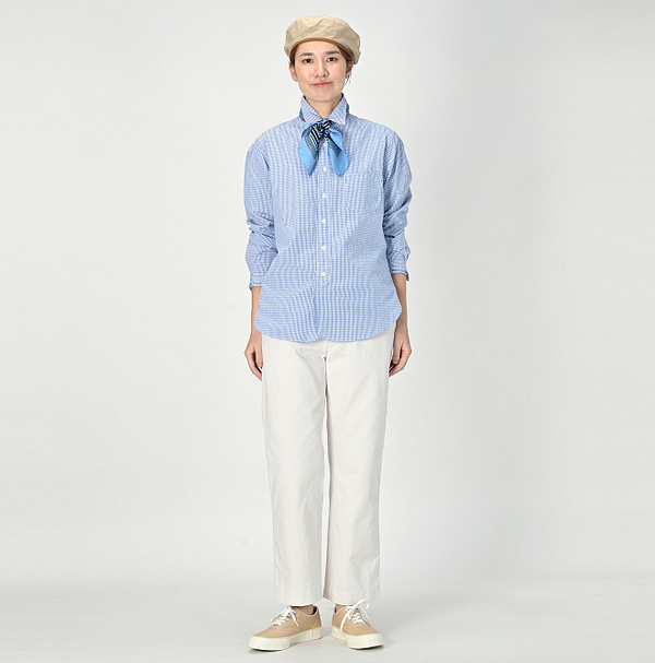 No.180 Miko 908 Loafer Shirt Female Model