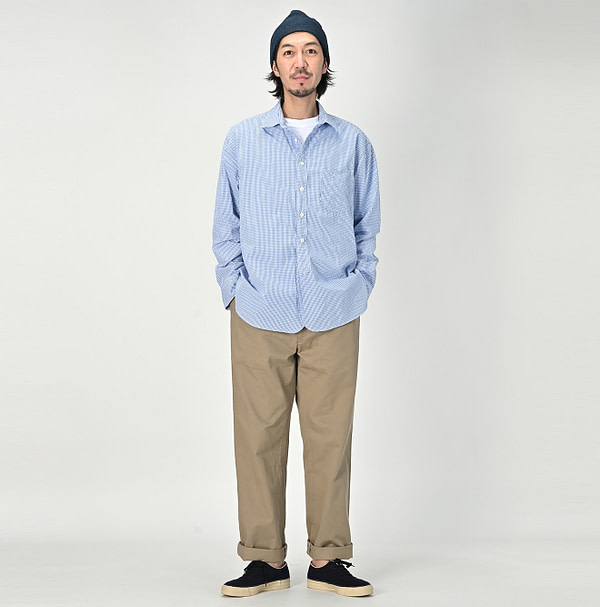 No.180 Miko 908 Loafer Shirt Male Model