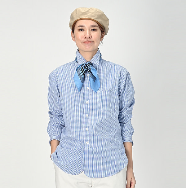 No.180 Miko 908 Loafer Shirt Female Model