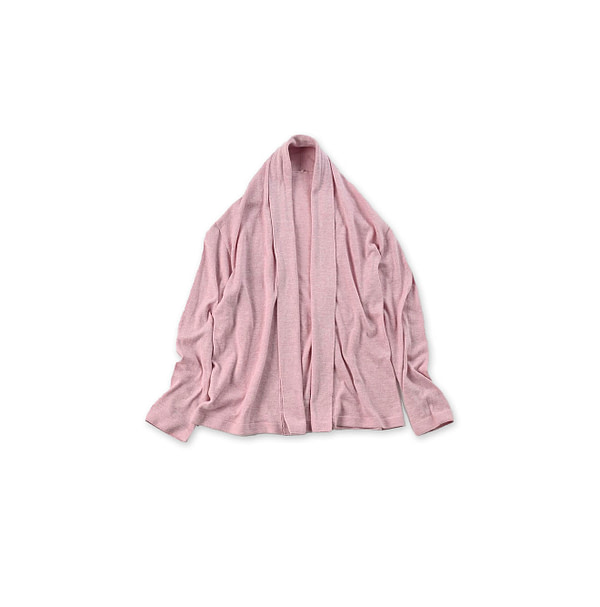 Whole Super Gauze Cache-coeur Pink Top