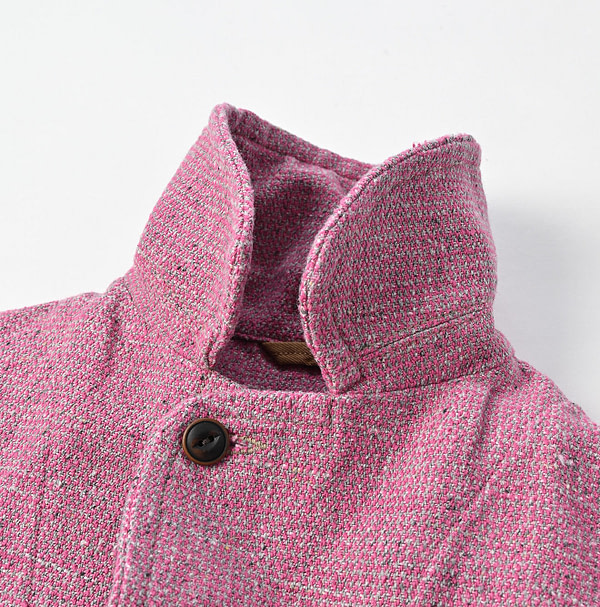 Cotton Linen Tweed Annie Tyrol Jacket Detail