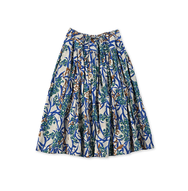 Aster Print Easy Skirt Kinari