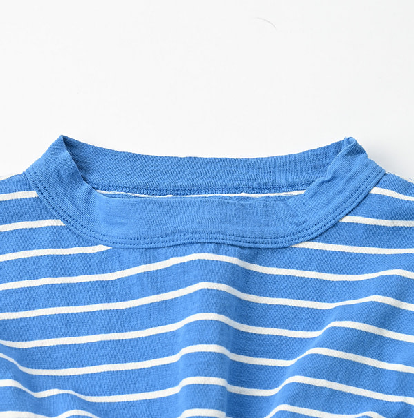 Border Tenjiku 908 Ocean T-shirt Detail