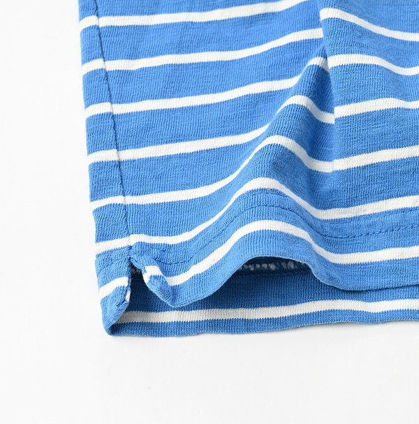 Border Tenjiku 908 Ocean T-shirt Detail