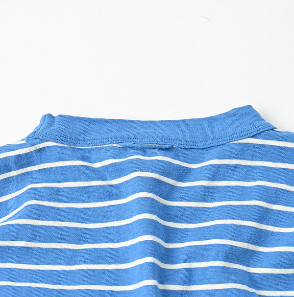 Border Tenjiku 908 Ocean T-shirt Detail