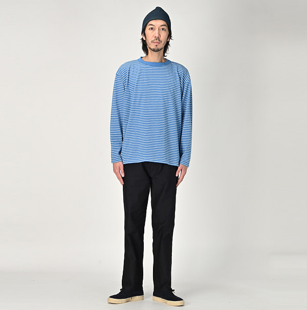 Border Tenjiku 908 Ocean T-shirt Male Model