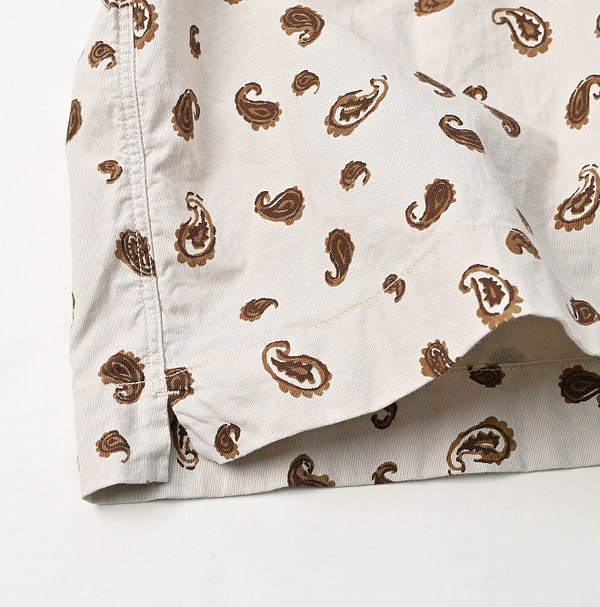 504 OX Paisley Print M Shirt Detail