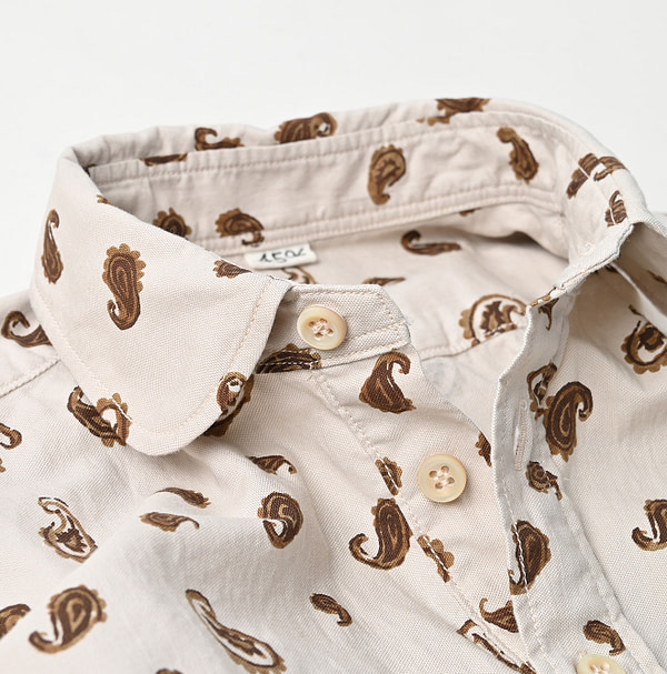 504 OX Paisley Print M Shirt Detail