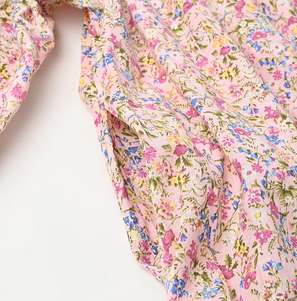 Ukiuki Flower Print Dress Detail