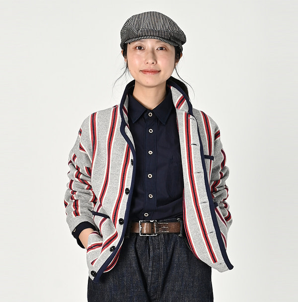 Ivy Jacquard 908 Jacket Female Model